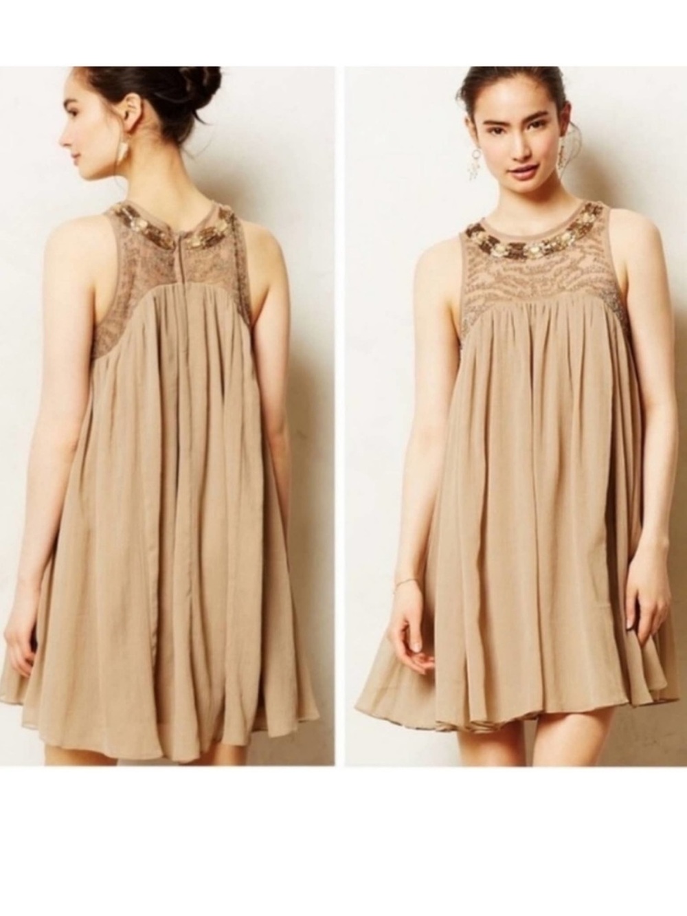 Moulinette Soeurs  beaded swing dress NWT🦉